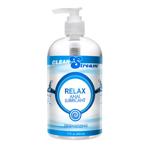 Clean Stream Relax Desensitizing Anal Lube 17.5oz.