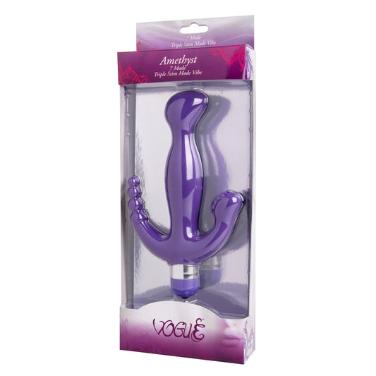 Vogue Amethyst 7 Mode Triple Stimulation Vibe