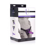 Strap U Comfort Ride Strap On Harness W/ Dildo Purple