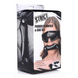 Strict Padded Blindfold And Gag Bit