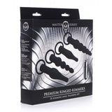 Master Series Premium Ringed Rimmers 3X Rimming Anal Training Set