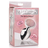 Booty Sparks Gemstones Rose Quartz Gem Medium Anal Plug