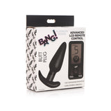 Bang! 25X Vibrating Silicone Butt Plug With Remote Control