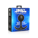 Heavy Hitters Comfort Plugs Premium Silicone 4.7 inch Weighted Round Plug
