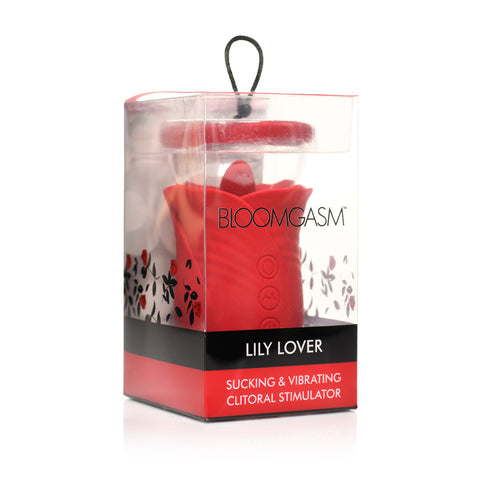 Bloomgasm Lily Lover Sucking & Vibrating Clitoral Stimulator