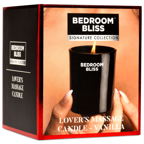 Bedroom Bliss Lover&#39;s Massage Candle Vanilla