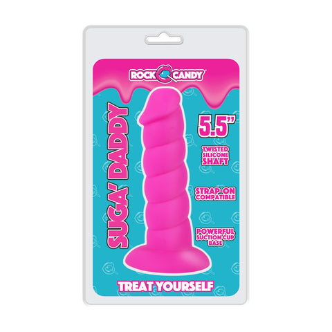 Suga Daddy 5.5 Inch Pink