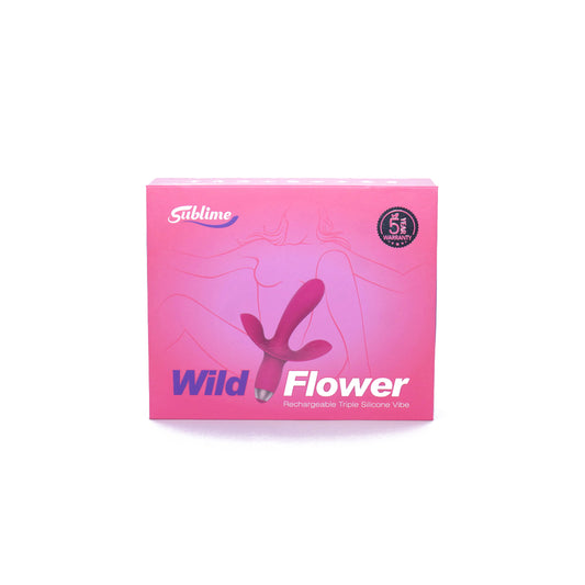 Sublime Wild Flower Triple Stim Vibe Pink