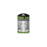 Double Tunnel Plug - X- Large - Clear