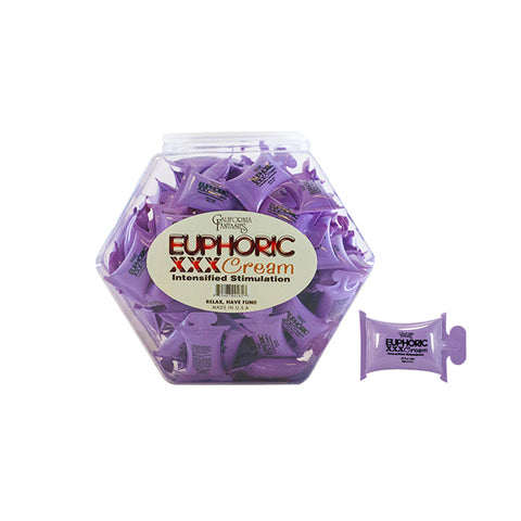 Euphoricxxx Intensified Stimulation Cream 10Ml 72Ct Fishbowl