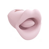 Kiss 10 Speed Suction & Vibrating Mouth Silicone Rechargeable Waterproof Pink