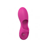 Joy 10 Speed Finger Vibe Silicone Rechargeable Waterproof Pink