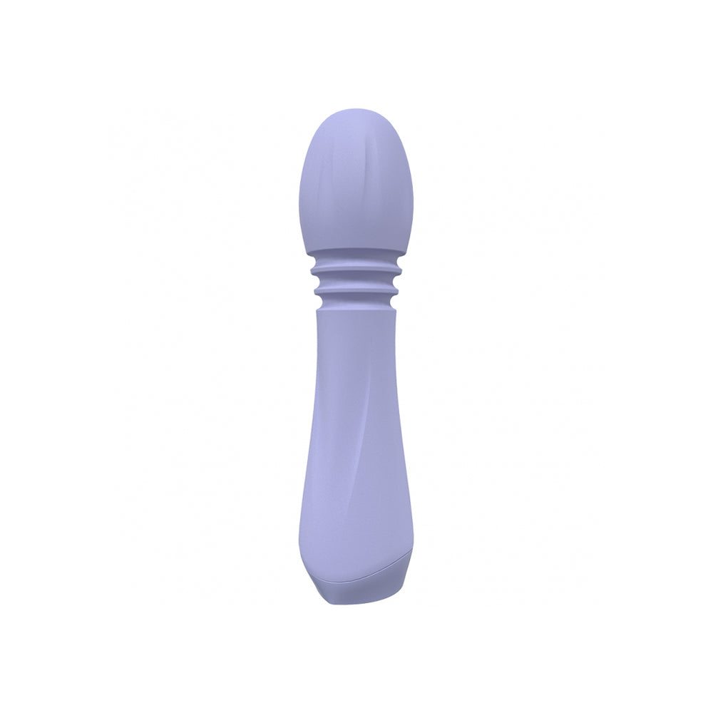 Rapture 10 Speed Vibe Silicone Rechargeable Waterproof Lavender
