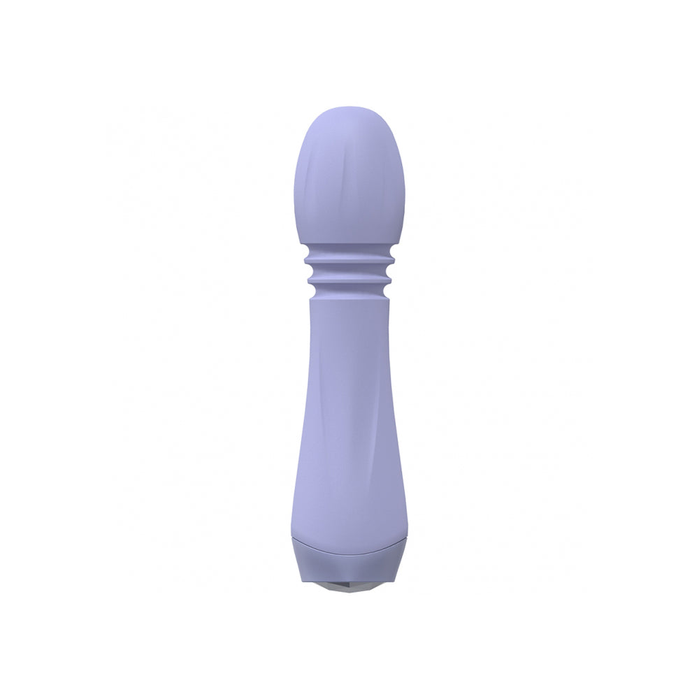 Rapture 10 Speed Vibe Silicone Rechargeable Waterproof Lavender