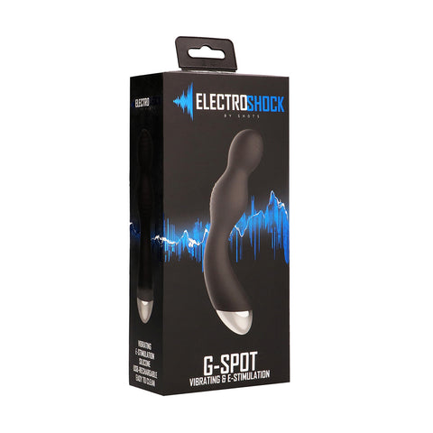 Electroshock E-Stimulation G-Spot Vibrator Black