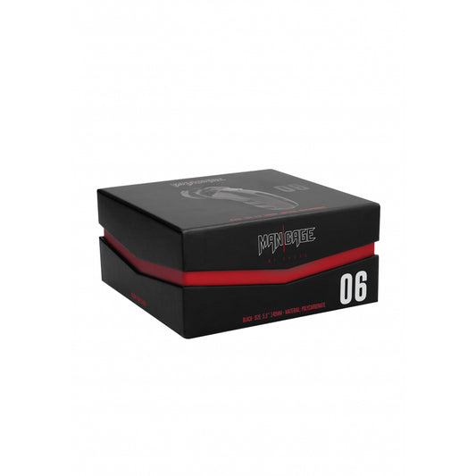 Mancage Model 06 Chastity 5.5'' Cock Cage Black