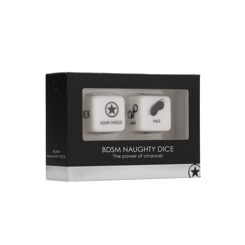Ouch! BDSM Naughty Dice Black