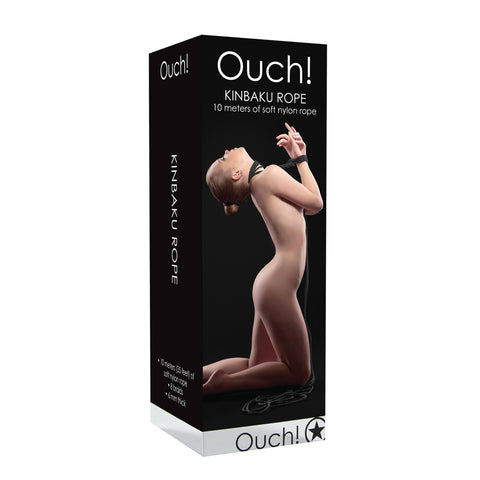 Ouch! Kinbaku Rope 10m Black