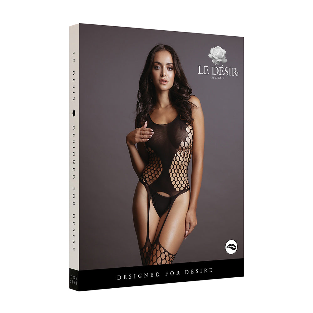 Le Desir Fence Suspender Bodystocking