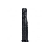 Realrock Extra Long Realistic Dildo No Balls 15 Inch Black