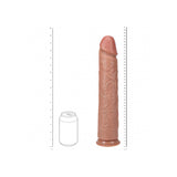 Realrock Extra Long Realistic Dildo No Balls 15 Inch Tan