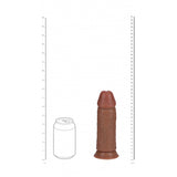 Realrock Extra Thick Realistic Dildo No Balls 8 Inch Tan