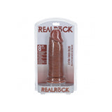 Realrock Extra Thick Realistic Dildo No Balls 8 Inch Tan