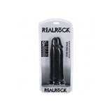 Realrock Extra Thick Realistic Dildo No Balls 9 Inch Black