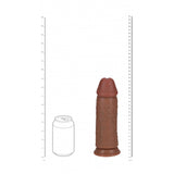 Realrock Extra Thick Realistic Dildo No Balls 9 Inch Tan