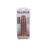 Realrock Extra Thick Realistic Dildo No Balls 9 Inch Tan