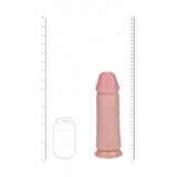 Realrock Extra Thick Realistic Dildo No Balls 10 Inch Flesh