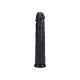 Realrock Extra Long Realistic Dildo No Balls 14 Inch Black