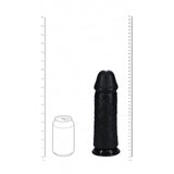 Realrock Extra Thick Realistic Dildo No Balls 10 Inch Black