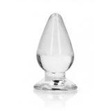 Realrock Crystal Clear Anal Plug 3.5 inch Transparent