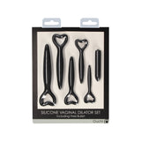 Ouch! Silicone Vaginal Dilator Set Black