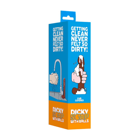 Dicky Soap With Balls Cum Covered Brown