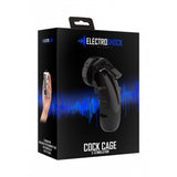 Electroshock E-Stim Cockcage Black