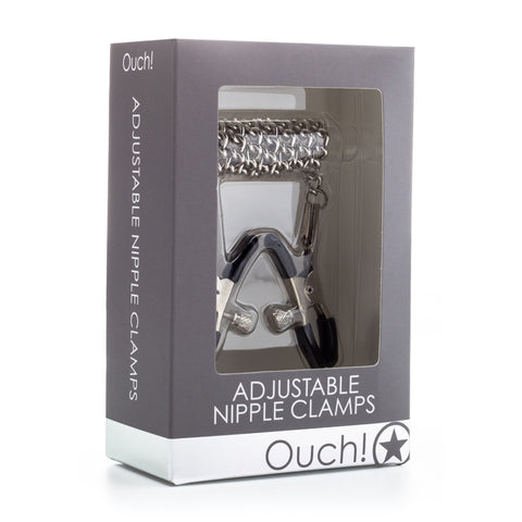 Ouch! Adjustable Nipple Clamps Metal