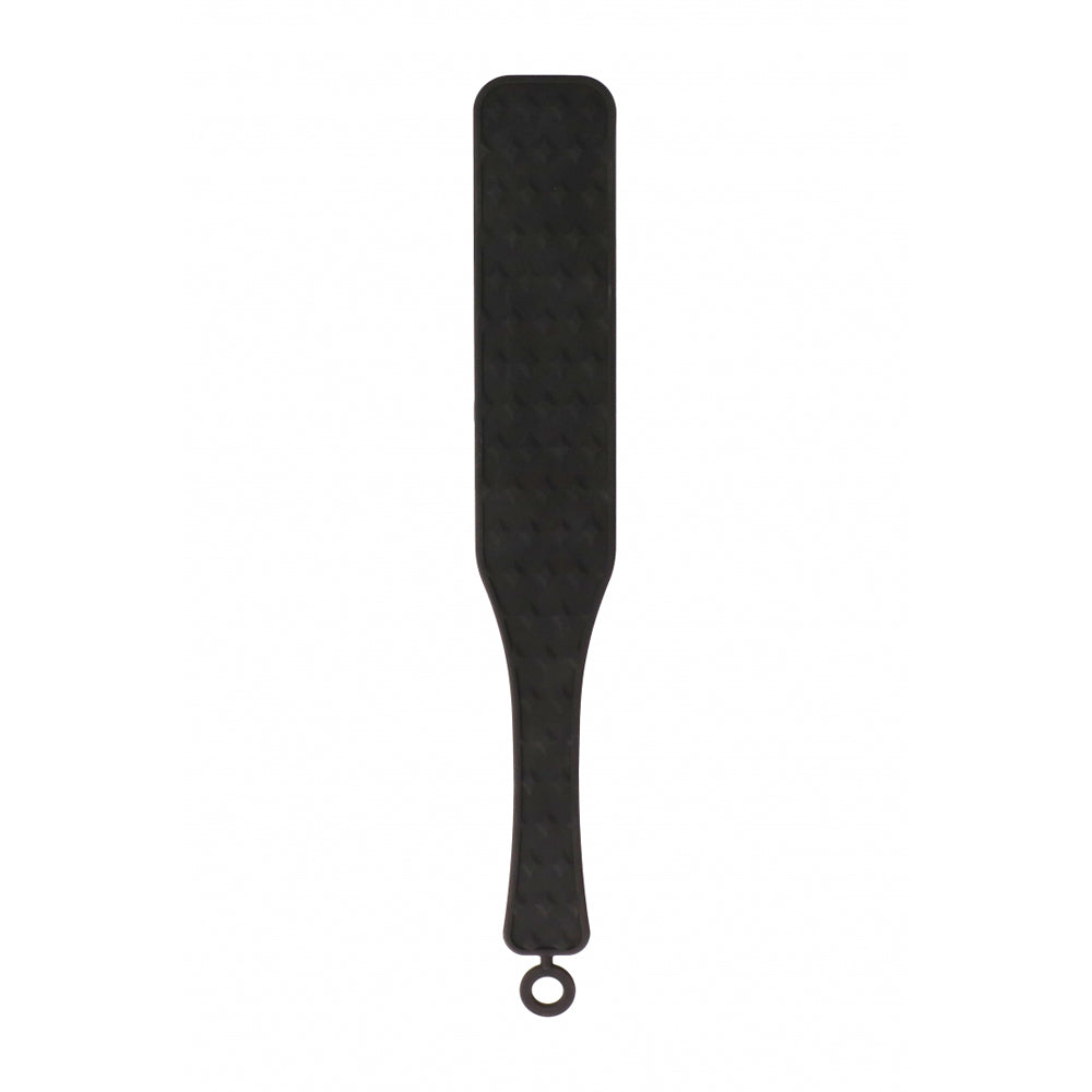 Ouch! Silicone Textured Paddle Black