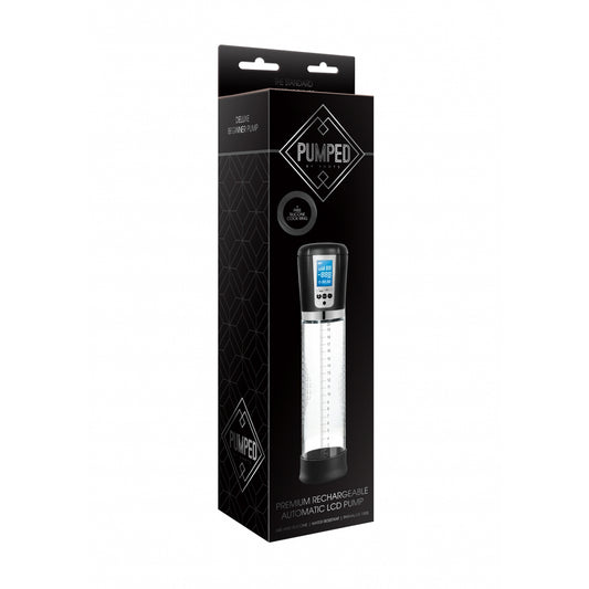 Premium Rechargeable Automatic Led Pump Transparent