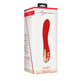 Elegance Heating Vibrator Posh Red