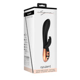 Elegance Heating Rabbit Vibrator Opulent Black