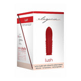 Elegance Turbo Rechargeable Bullet Lush Red