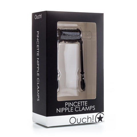 Ouch! Pincette Nipple Clamps Black