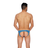 Men's Microfiber Open Back Underwear Grey L/Xl
