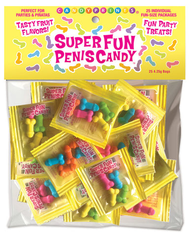 Super Fun Penis Candy - Bag Of 25