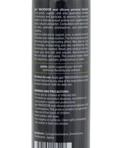 Pjur Back Door Anal Silicone Lubricant - 250 Ml Bottle