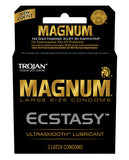 Trojan Magnum Ecstasy Condoms - Box Of 3