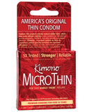 Kimono Micro Thin Condom - Box Of 3