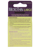 Kimono Micro Thin Large Condom - Box Of 3